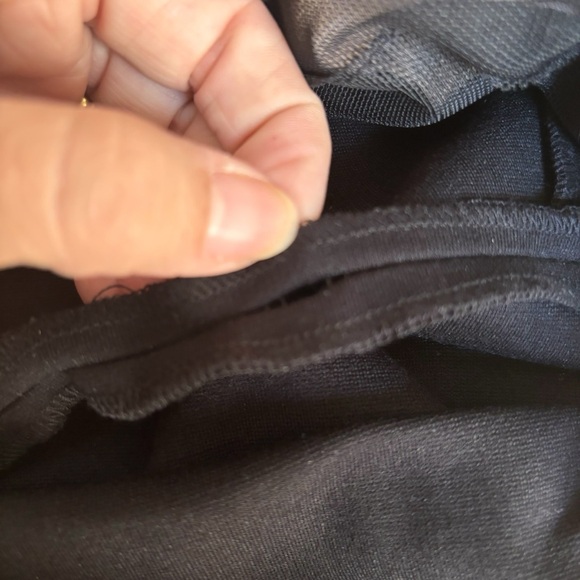 BCBG MaxAzria~ Black & Nude Bodycon Dress‎ Size XS - Picture 7 of 7